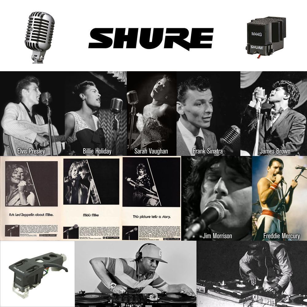 Amazon.co.jp: Lサイズ Shure シュアー マイクロフォン フォノ
