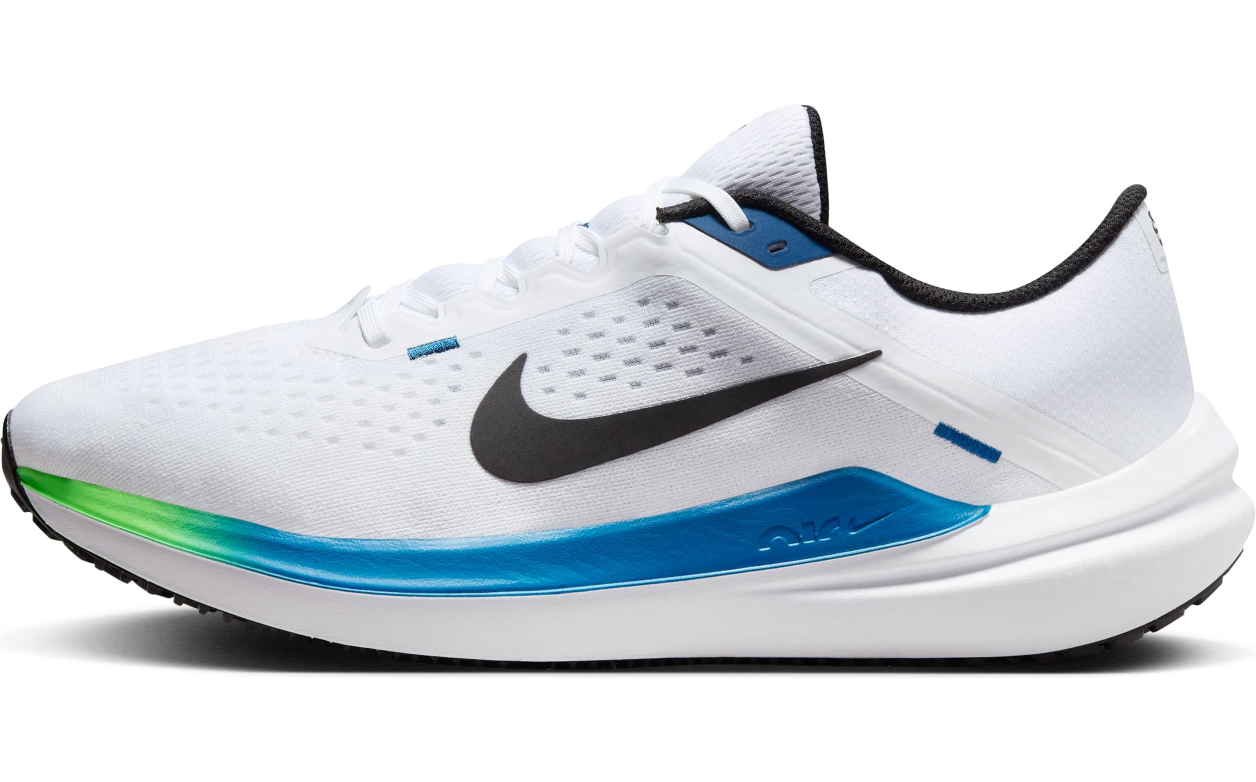 See full amazon price history chart for NIKE Mens Air Winflo Running Shoes 10-White/Black-Star Blue-Green Strike-Dv4022-103-7Uk NIKE Mens Air Winflo Running Shoes 10-White/Black-Star Blue-Green Strike-Dv4022-103-7Uk (B0CSK9X11S) Amazon Price History, Amazon Price Tracker