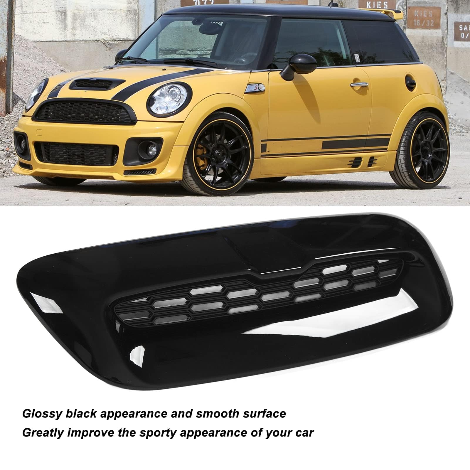 Cofano Motore Presa D'aria Presa D'aria Rivestimento Modanatura per S R56 R55 R57 R58 R59 2007‑2014