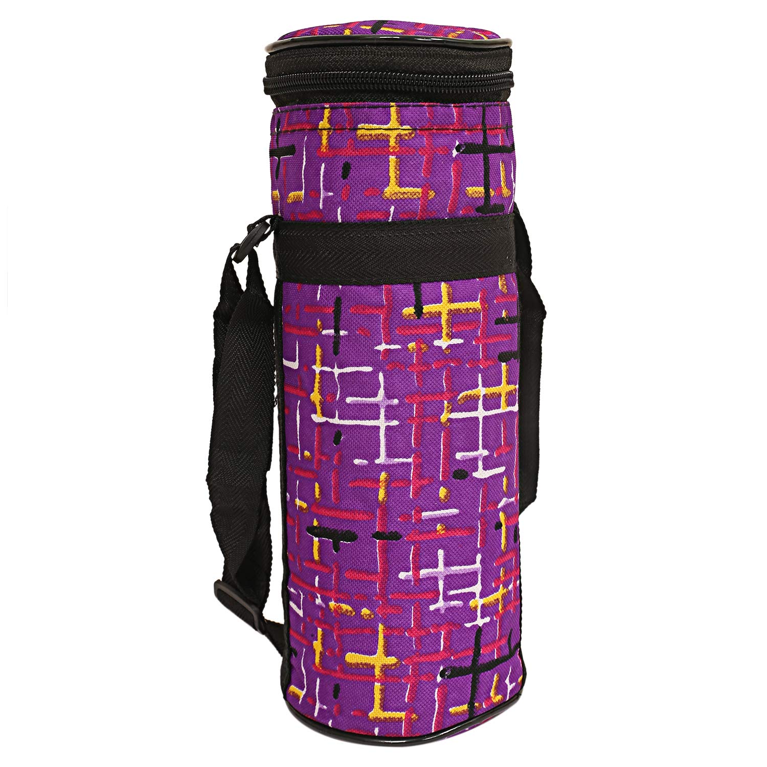 Kuber Industries Circle Design Canvas Water Bottle Cover, 2 litres, Purple (B07HJQZ66R) Amazon Price History, Amazon Price Tracker