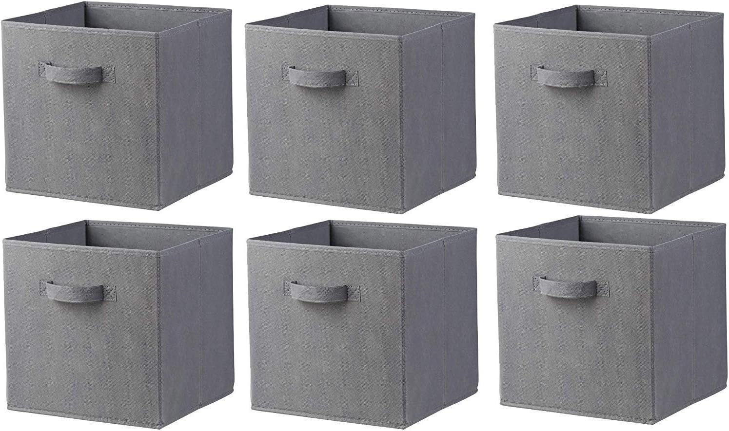 Justandkrafts Foldable Cloth Storage Cube Basket Bins Organizer Containers Drawer (4)