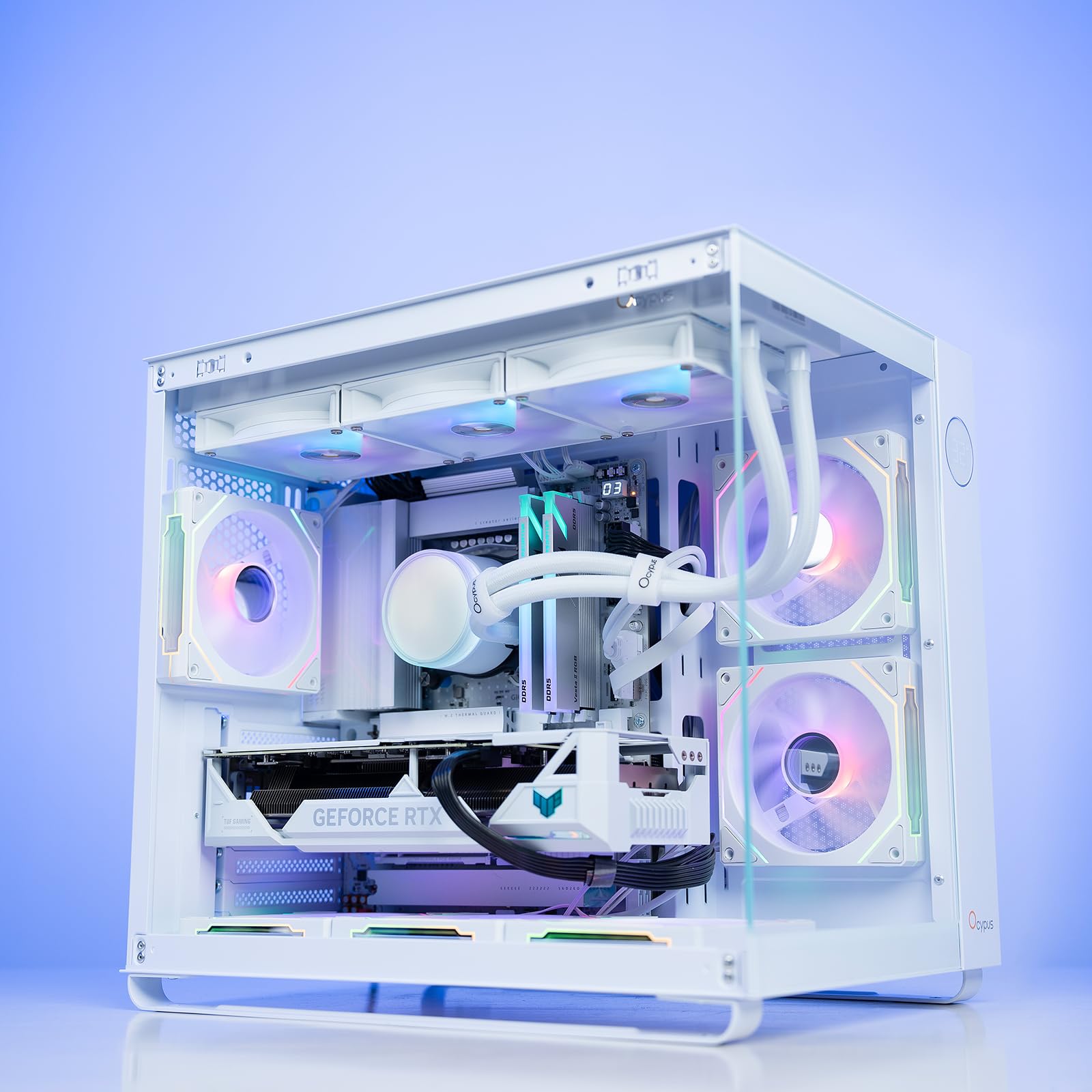 Ocypus Delta L36 ARGB CPU Aio liquid cooler,Layered Lighting