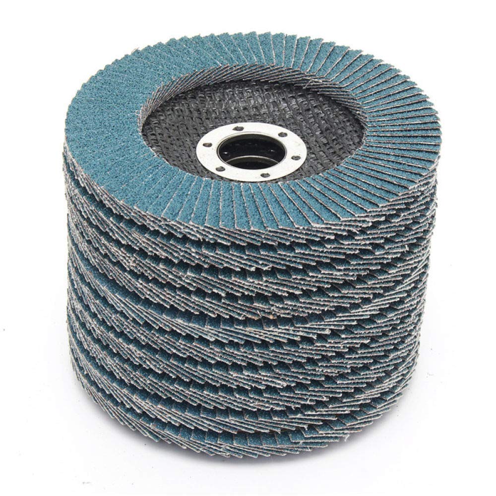 Tarcza Polerska, Tarcze Listkowe 115 Mm 4,5 Tarcze Szlifierskie Ściernice Szlifierskie Ostrza Do Szlifierki Kątowej/10Pcs 40Grit