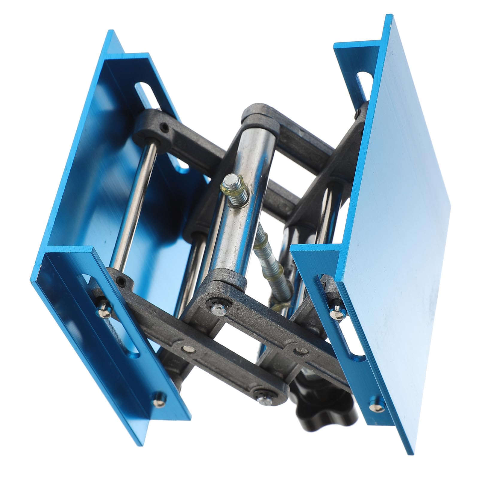 Mesa Elevadora de Aluminio Manual, Plataforma Ajustable Ligera
