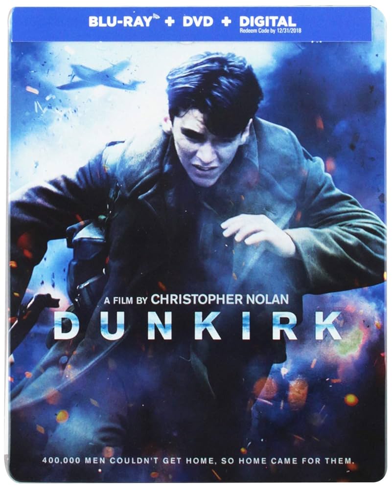 Amazon.com: Dunkirk 2017 Exclusive Steelbook (Blu-Ray+DVD+
