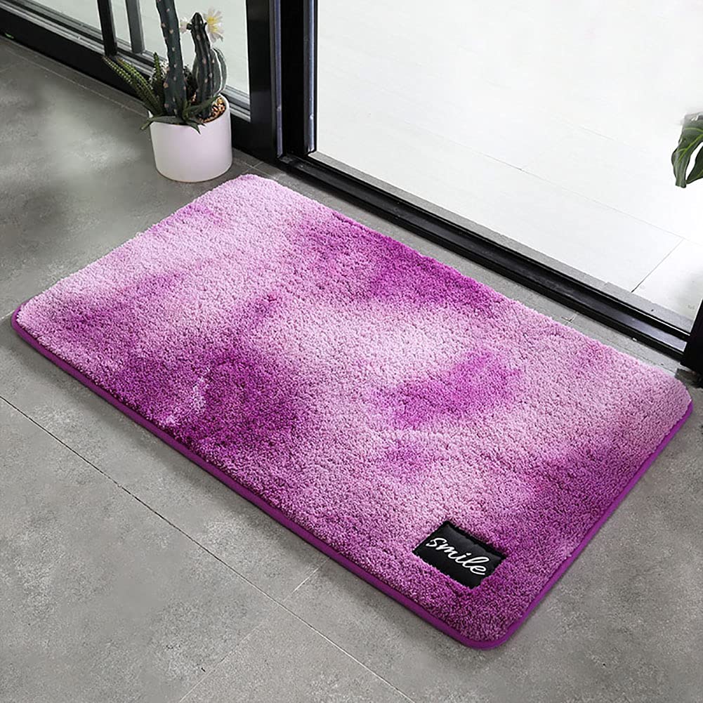 Tapis de salle de bain lavable et absorbant pour éliminer l'eau sur le carrelage