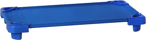 Miniatura 8 de Sprogs Cunas apilables estándar de 52 pulgadas de largo SPG-021-5 azul paquete de 6 y sábana estándar para cuna apilable SPG-AUH1040-SO paquete de