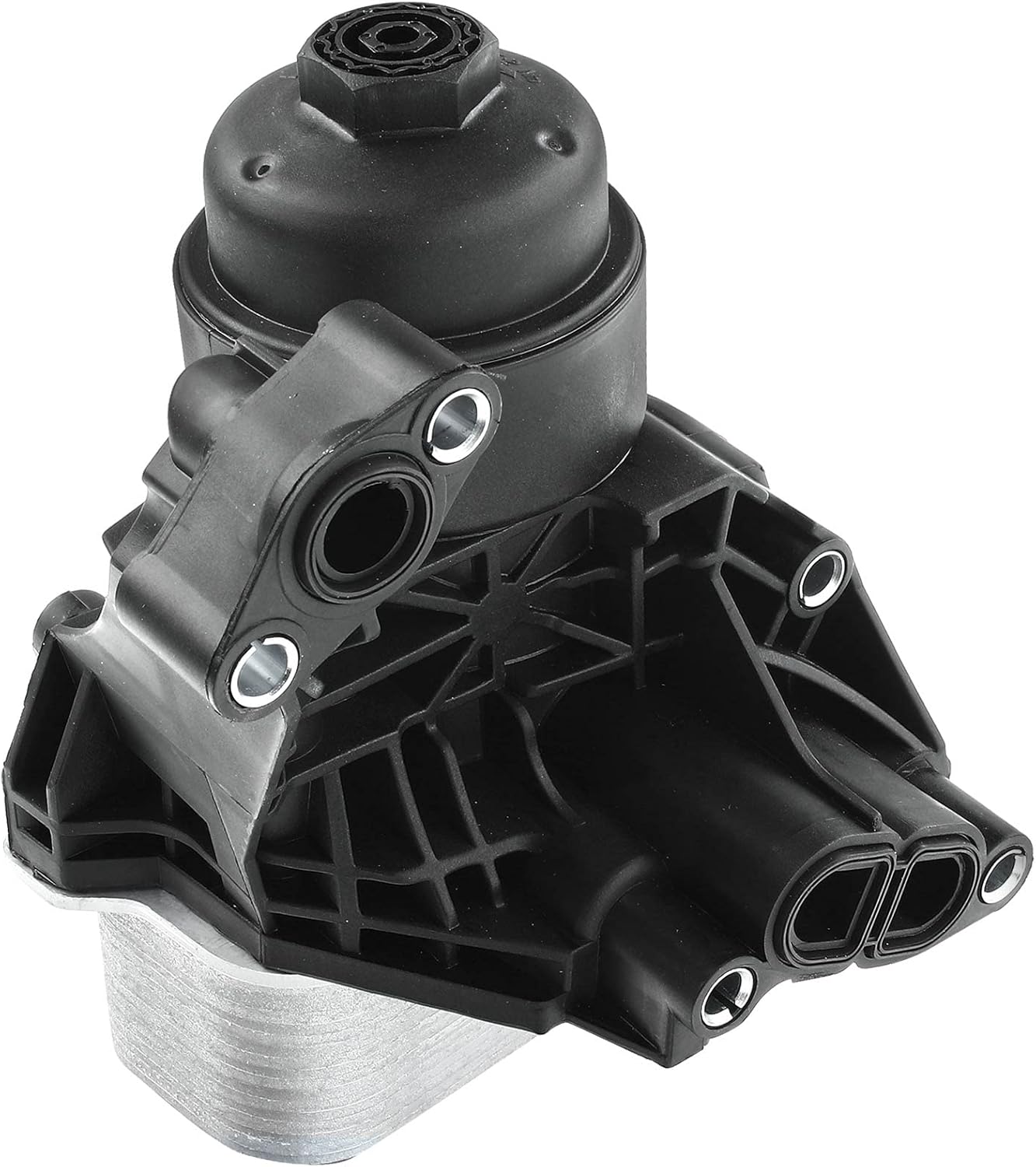 A-Premium Engine Oil Cooler Assembly Compatible with Volkswagen Passat Beetle 2014-2015 Audi A3 2012-2013 2015-2016 Q3 2014-2016 Q3 Quattro 2017