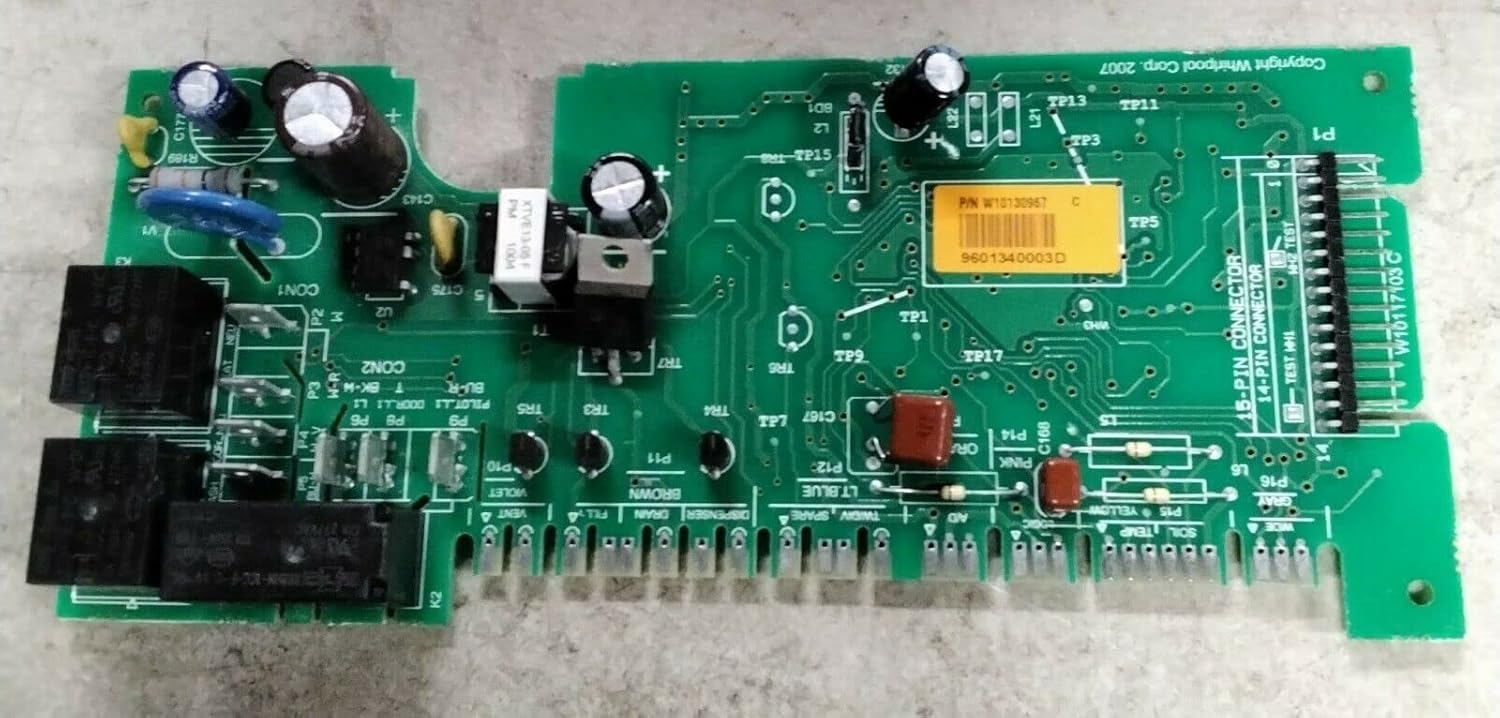 1373167 8559824 8559825 Dishwasher Control Board WPW10084141 W10039760 W10039770 W10076350 W10076360 W10084141 W10084141R