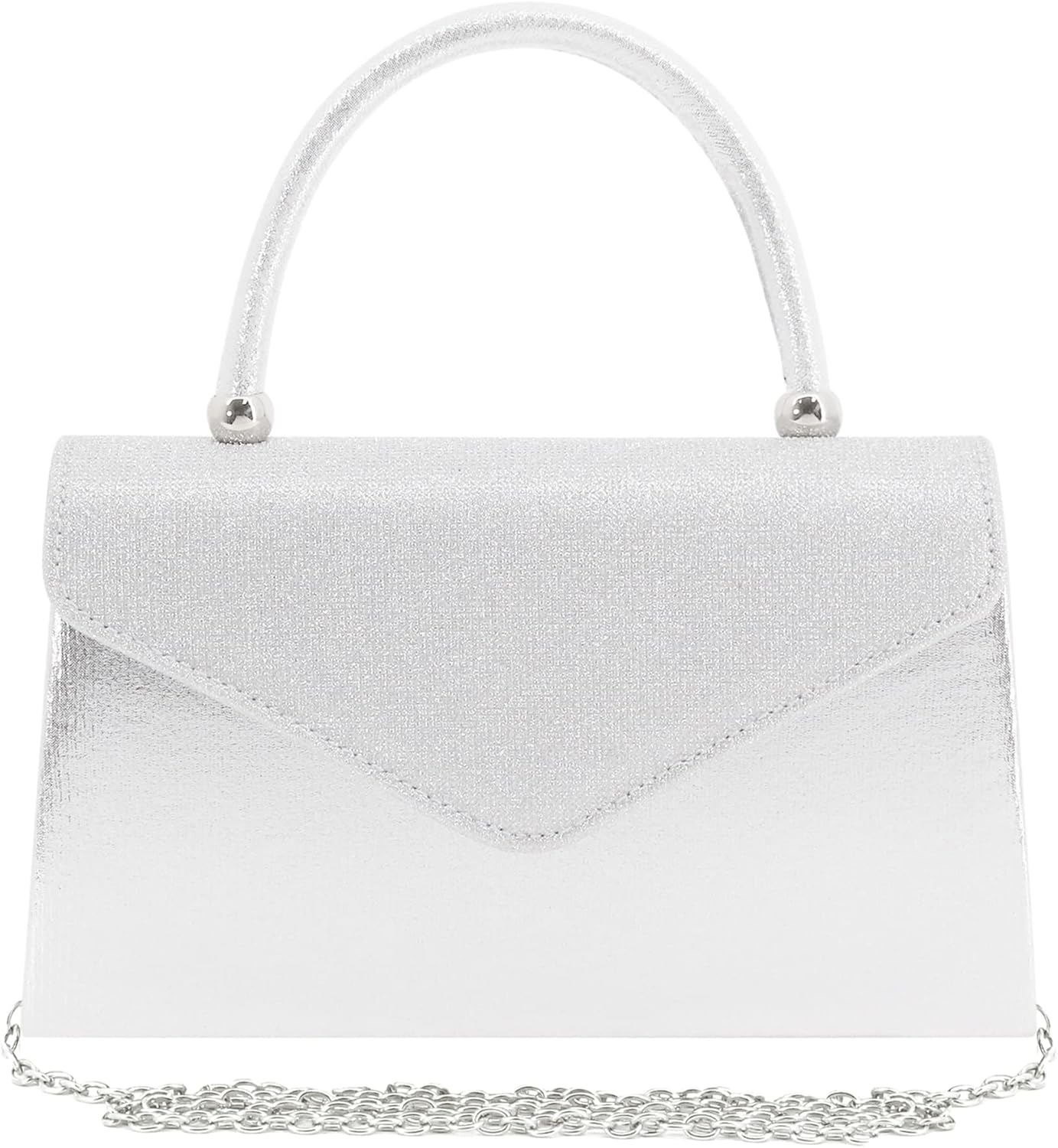 Naimo Shiny Crystal Evening Clutch Bag Top Handle Handbag Crossbody Shoulder Bag Wedding Party Bride Purse