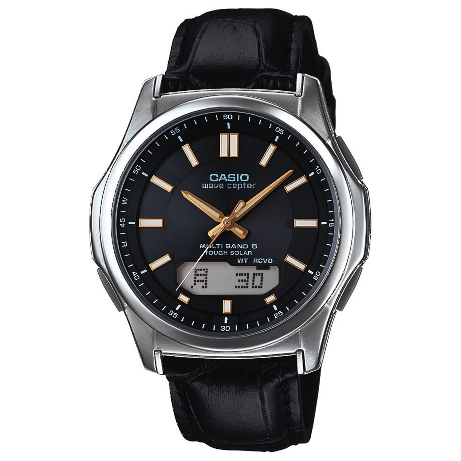 [カシオ]CASIO 腕時計 WAVE CEPTOR 世界6局対応電波ソーラー WVA-M630L-1A2JF メンズ