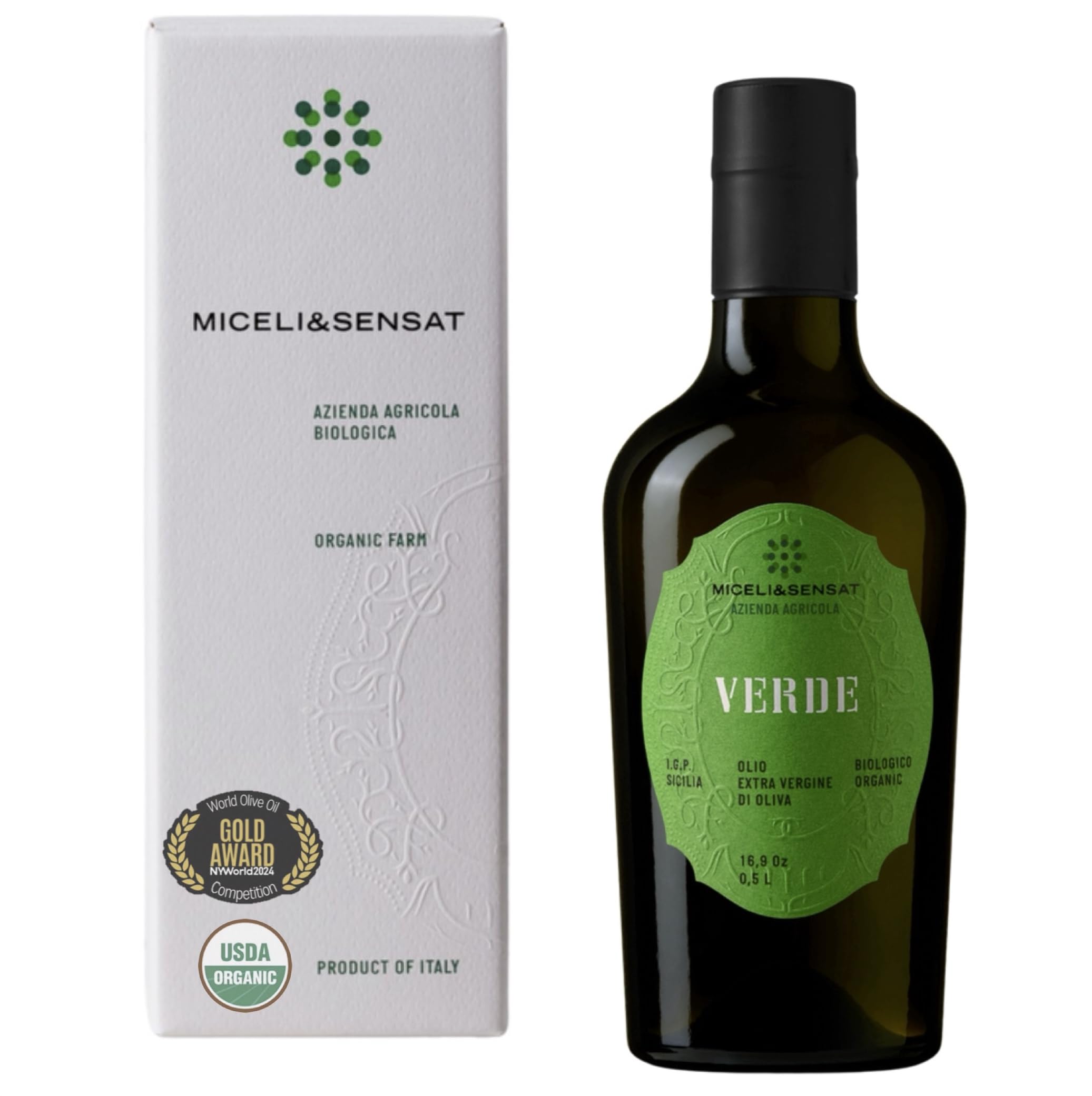 Green Robust Organic Extra Virgin Olive Oil