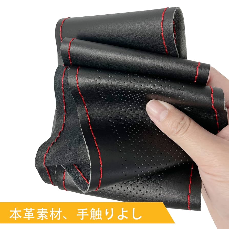 ミンクハンドルカバー／黒　Ｓサイズ／GAKEFUR❣️ Amazon | ZATOOTO ハンドルカバー 編み込み式 本革 Sサイズ