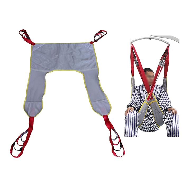 Buy WILLQ Patient Lift Sling Divided Leg Slings Patient Lifts Transfer Blanket Bed Positioning