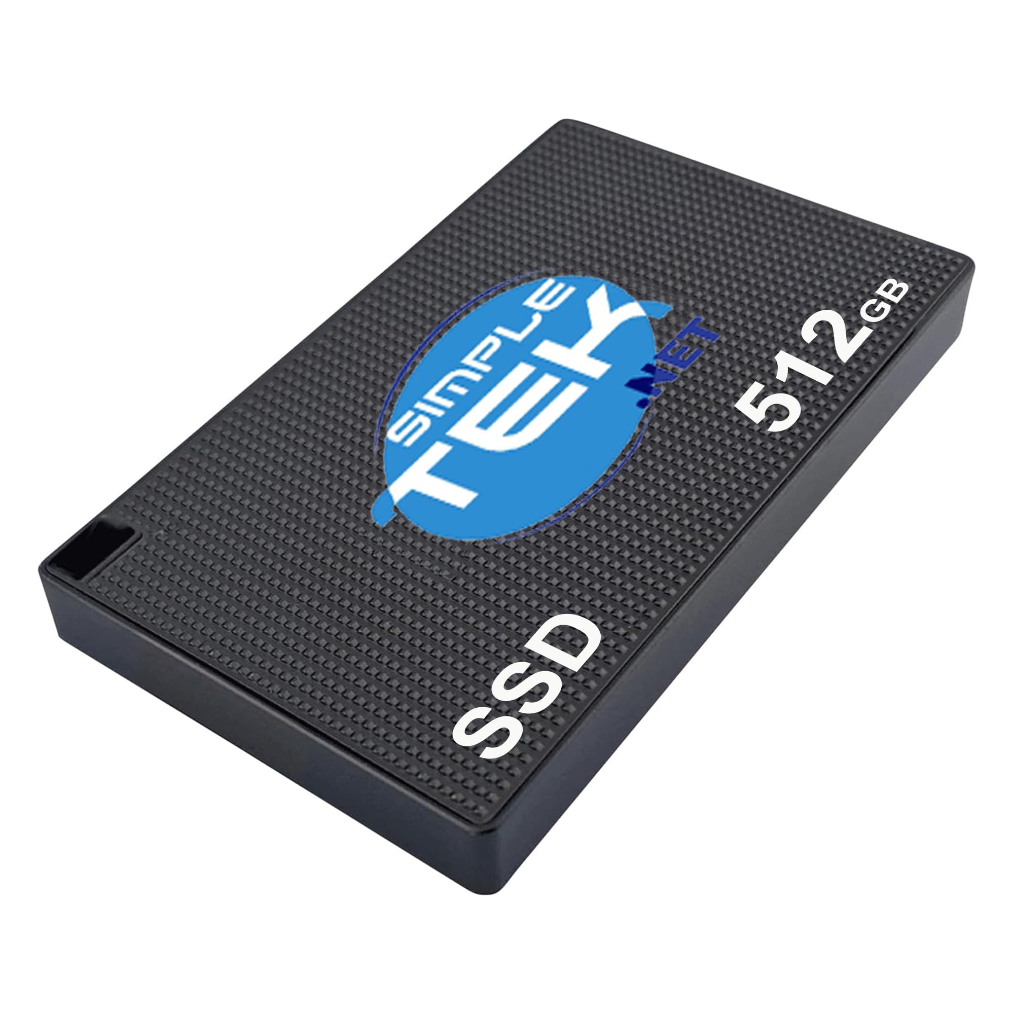 SSD externo 512GB SIMPLETEK con conector tipo C y carcasa metálica 7