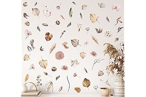 Tropical Palm Leaves Wall Decals: Instantly Refresh Your Space