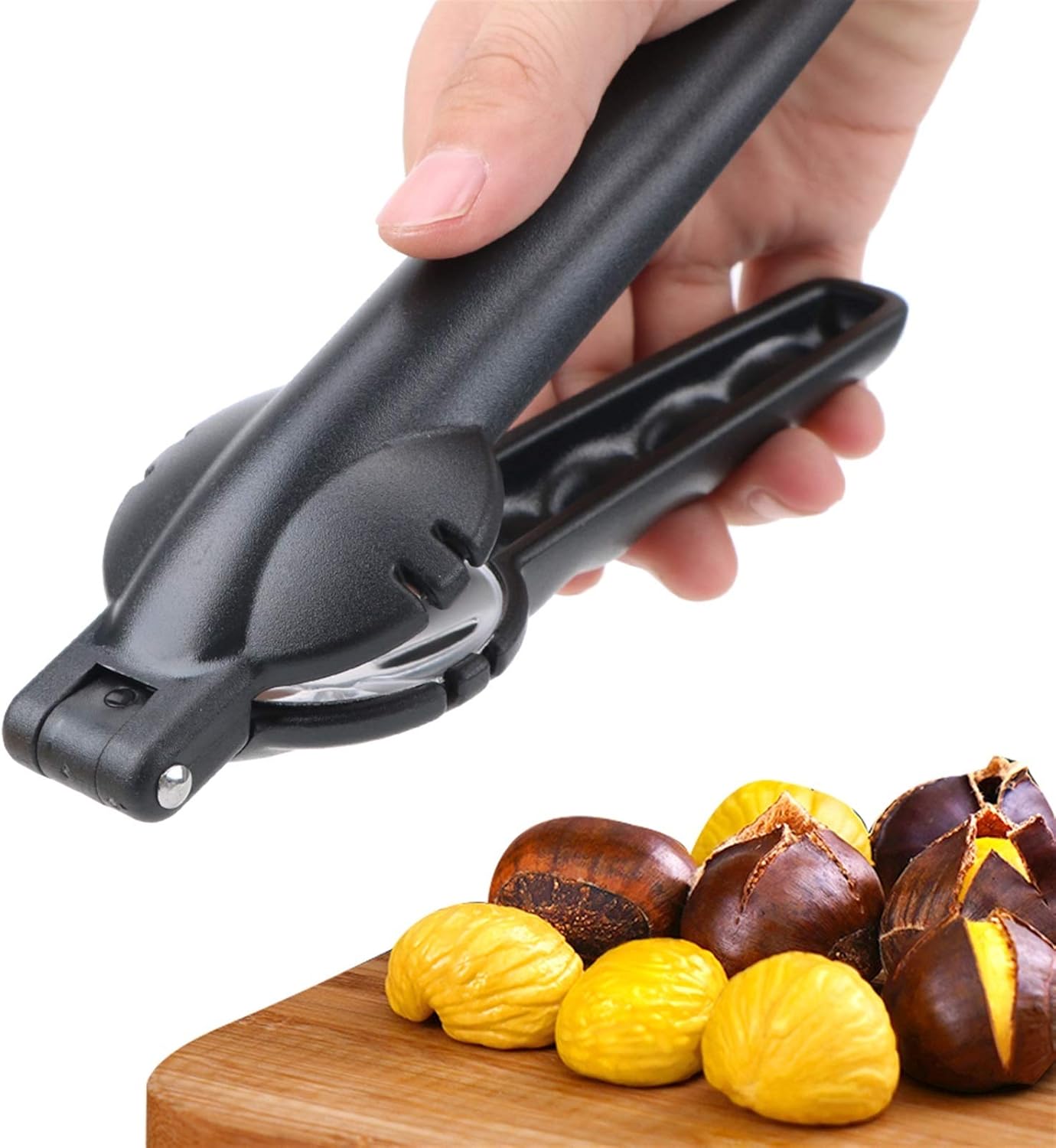Pecan Walnut Plier Nut Opener Cutter Gadgets 2 in 1 Quick Chestnut Clip Walnut Pliers Nut Cracker Clip Metal Nut Shell Cracker Nutcracker Nutcracker (Color : A) (A)