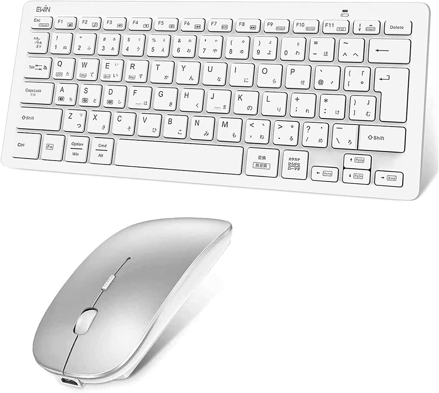 Ewin 日本語配列 キーボード ワイヤ