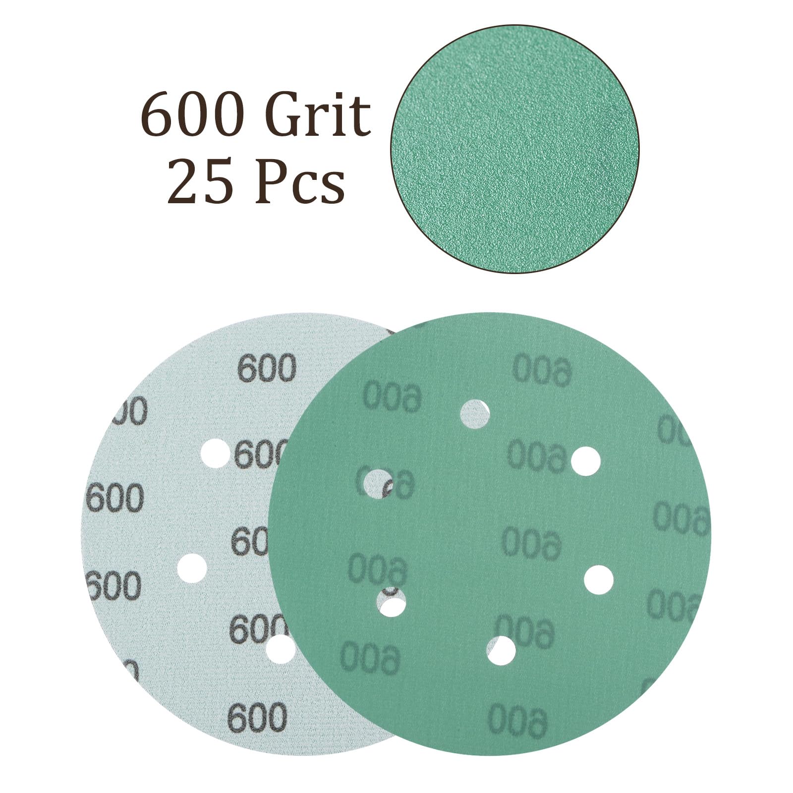 Kozelo 25pcs Green Film Sanding Discs - Image 4