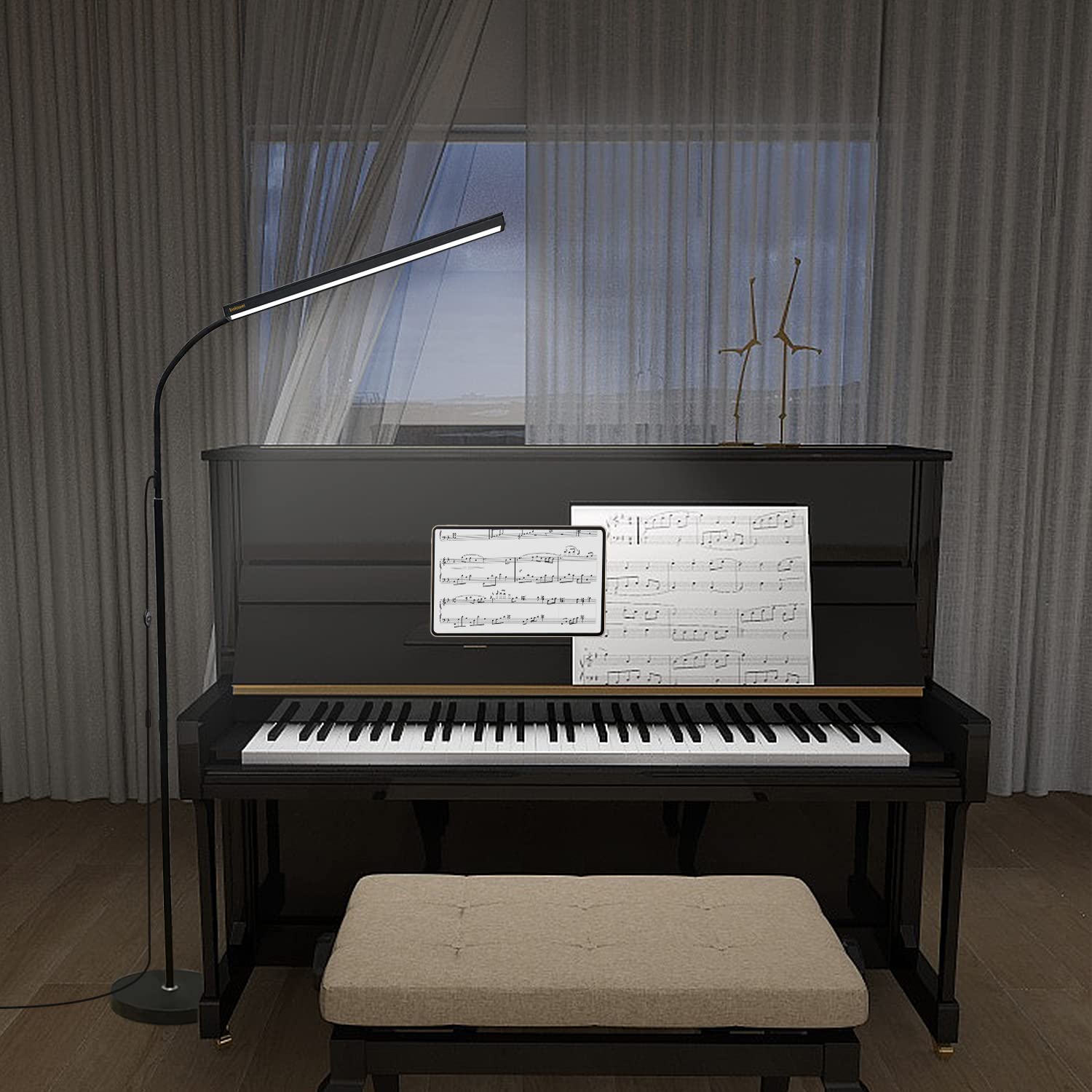 Amazon.co.jp: Bolowei 22インチ LED プロフェッショナルピアノ