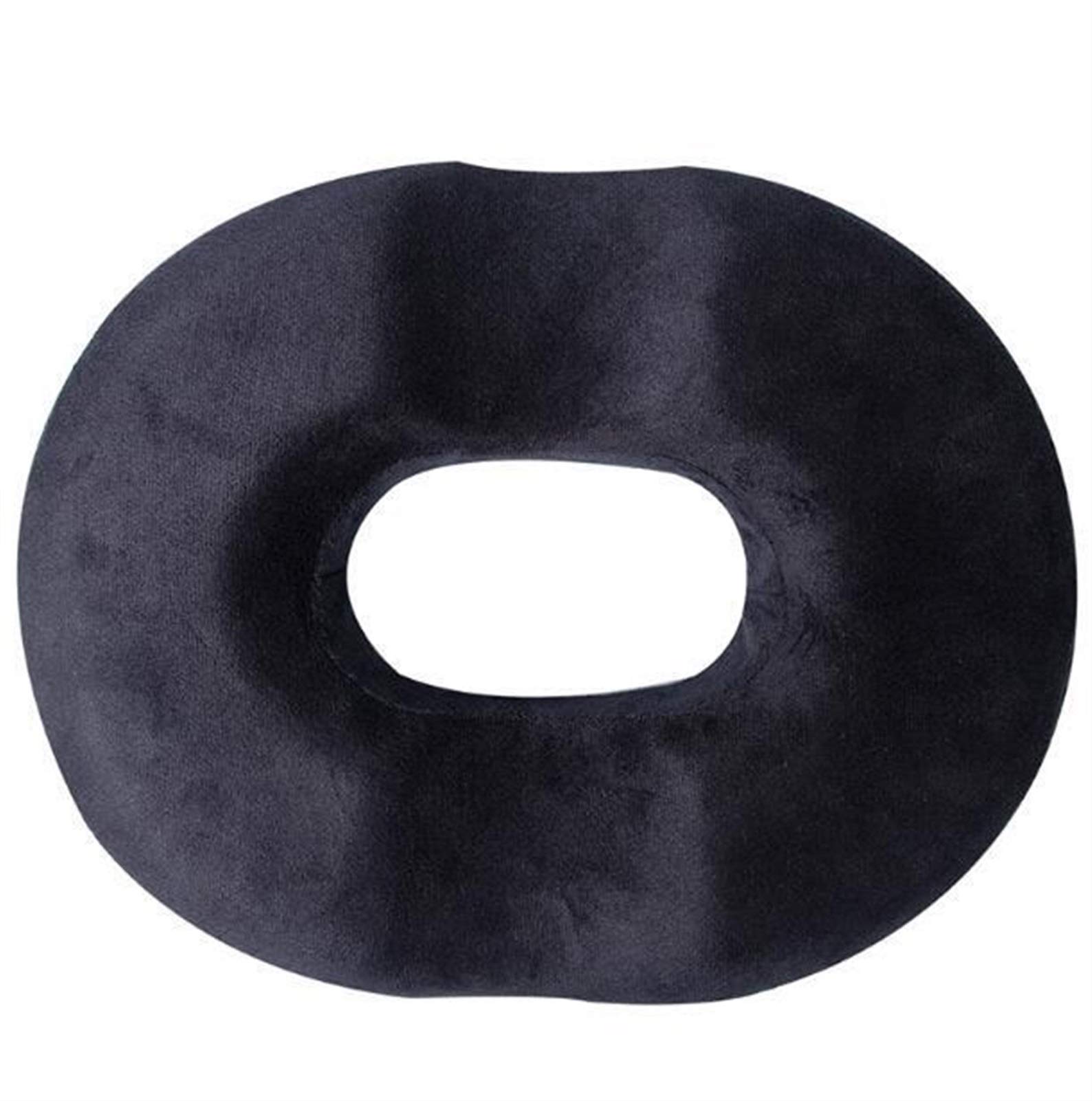 Qsctyg Black Seat Cushion Donut Pillow Hemorrhoid Seat Cushion For Prostate Coccyx Sciatica Pregnanc Post Natal Orthopedic Good Support Coccyx Cushion (Color : Specification : 45X35.5x6.5cm)