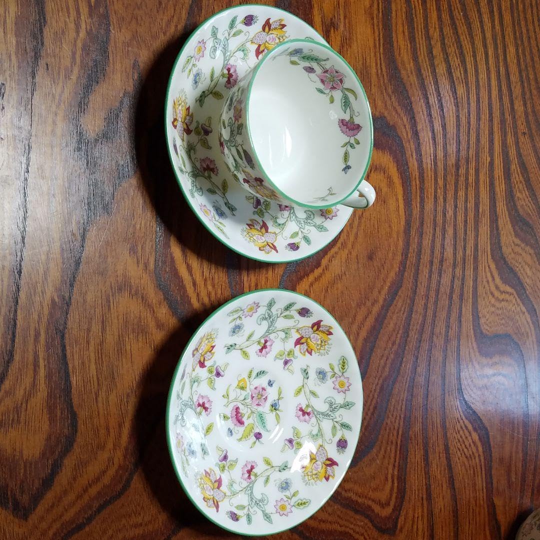 オールドニッポン 龍紋 ティーカップ ソーサー トリオ ドラゴン