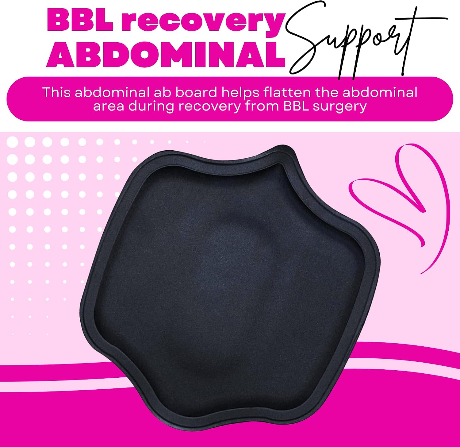bombshell booty pillow Lipo Foam Abdominal Board Post Surgery - AB Board for Tummy Tuck - Compression Faja Board