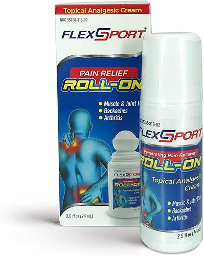 Gel para aliviar el dolor, 2.5 onzas líquidas, de acción rápida y de larga duración, ideal para dolor muscular y articular, artritis, dolores de