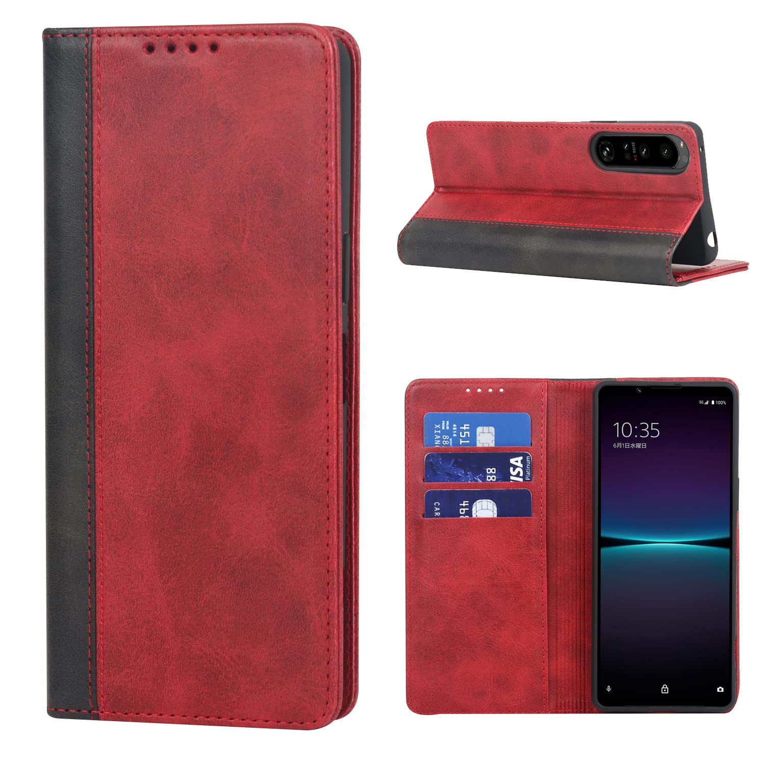Amazon.co.jp: Xperia 1 IV Case Notebook Type Compatible Sony