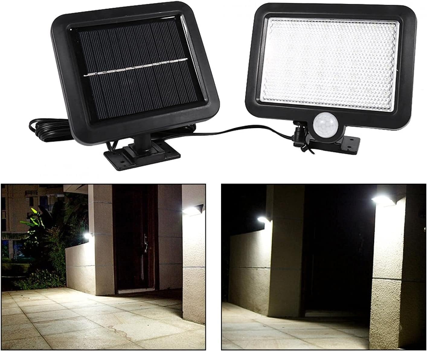 モーションセンサ - モーション探知器センサ56. 導いた太陽光発電屋外庭の安全保障 導いたランプの壁に取り付けられています