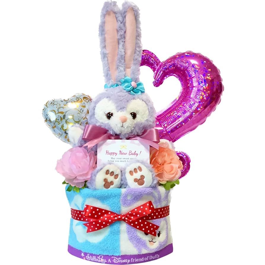 Amazon | KanonBabys おむつケーキ 女の子 ステラルー 出産祝い