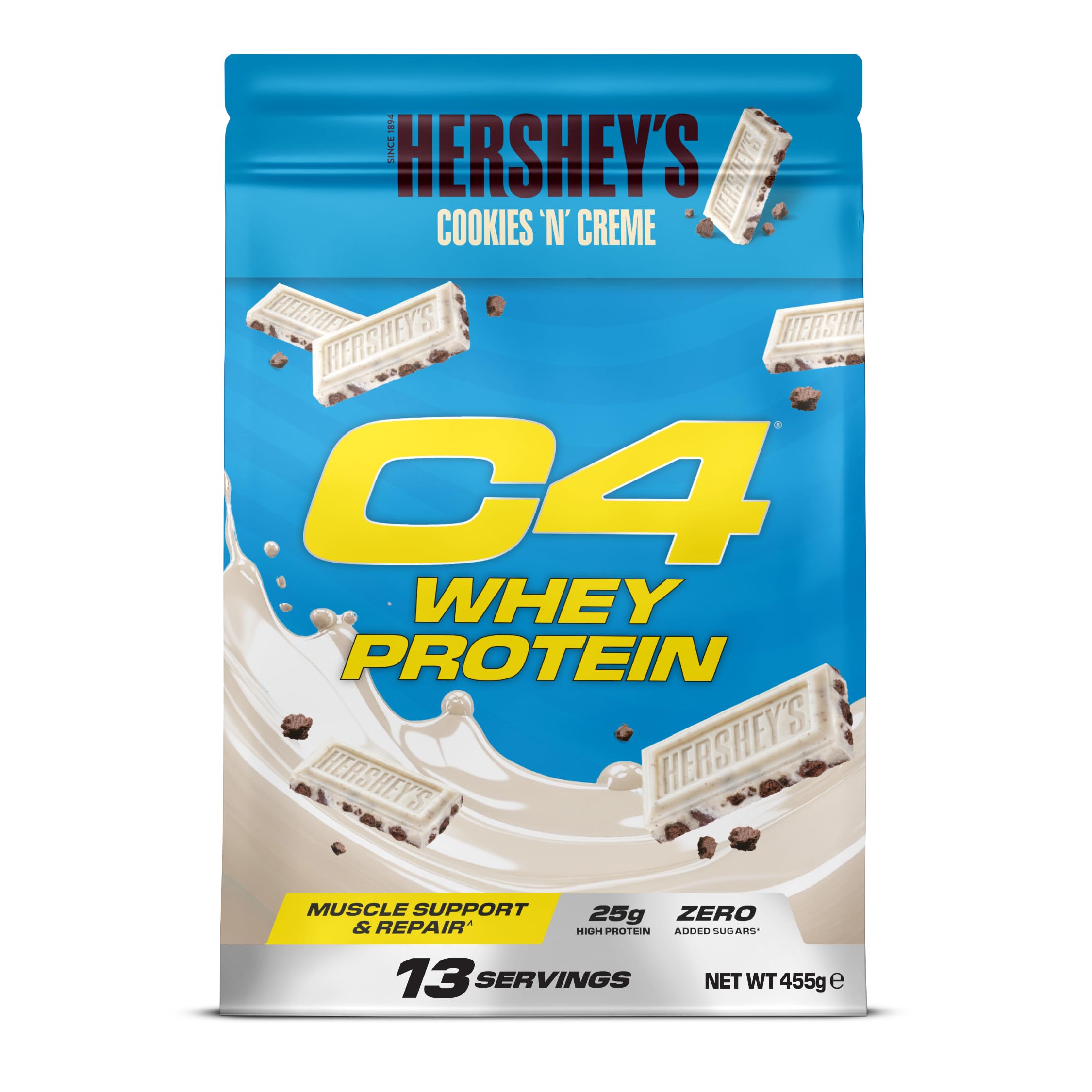 C4 Whey Protein Hershey's Cookies N Crème 13 Serve
