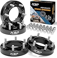KSP 1.25" Forged Wheel Spacers for Tacoma 6 Lug, 4Runner, FJ Cruiser, Tundra - 6x139.7 Hubcentric 32mm Aluminum Spacers, 106mm Bore