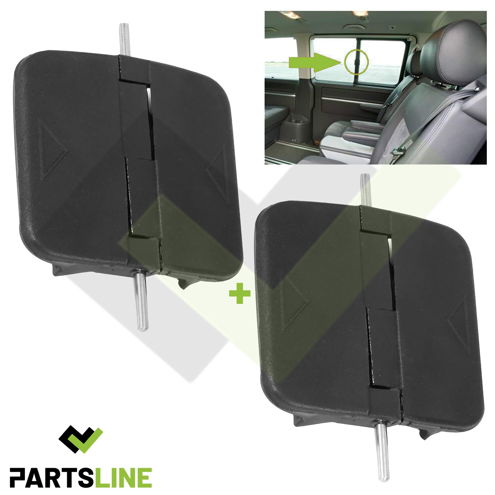 Poignée Ouverture Fenêtre Coulissante Pour Caddy Multivan Transporter 2k0847781