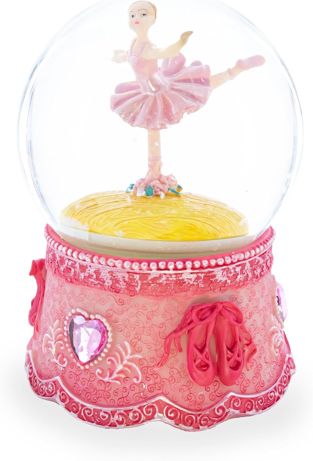 Ballerina in Spin Musical Water Snow Globe