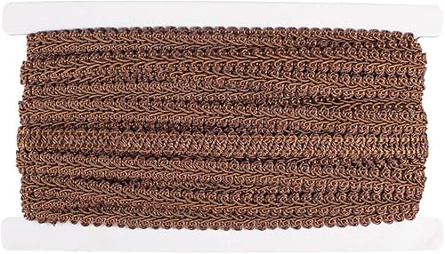 Miniatura 8 de PH PandaHall Ribete de trenza, 45.9 ft (15 yardas) 0.512 in (0.5 pulgadas) tejido de poliéster trenza adorno decorativo Gimp cinta para disfraces,