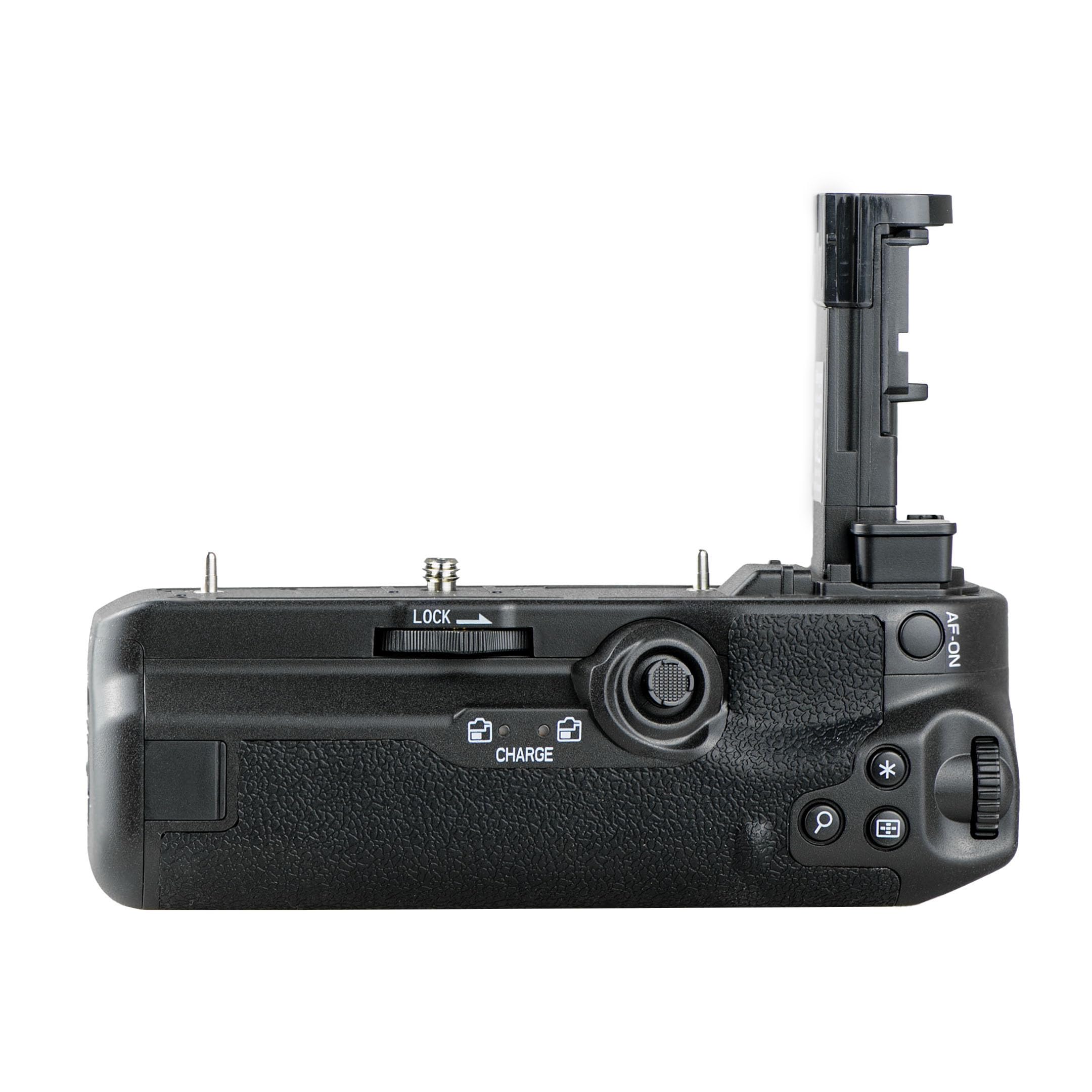 QUMOX BG-R10 R5 R6 Bloc Poignées d'alimentation Vertical Multifonction pour Appareil Photo Compatible avec Canon EOS R5 R6 R5C R6 Mark II, Compatible avec la Batterie LP-E6NH (Batterie Non Incluse).