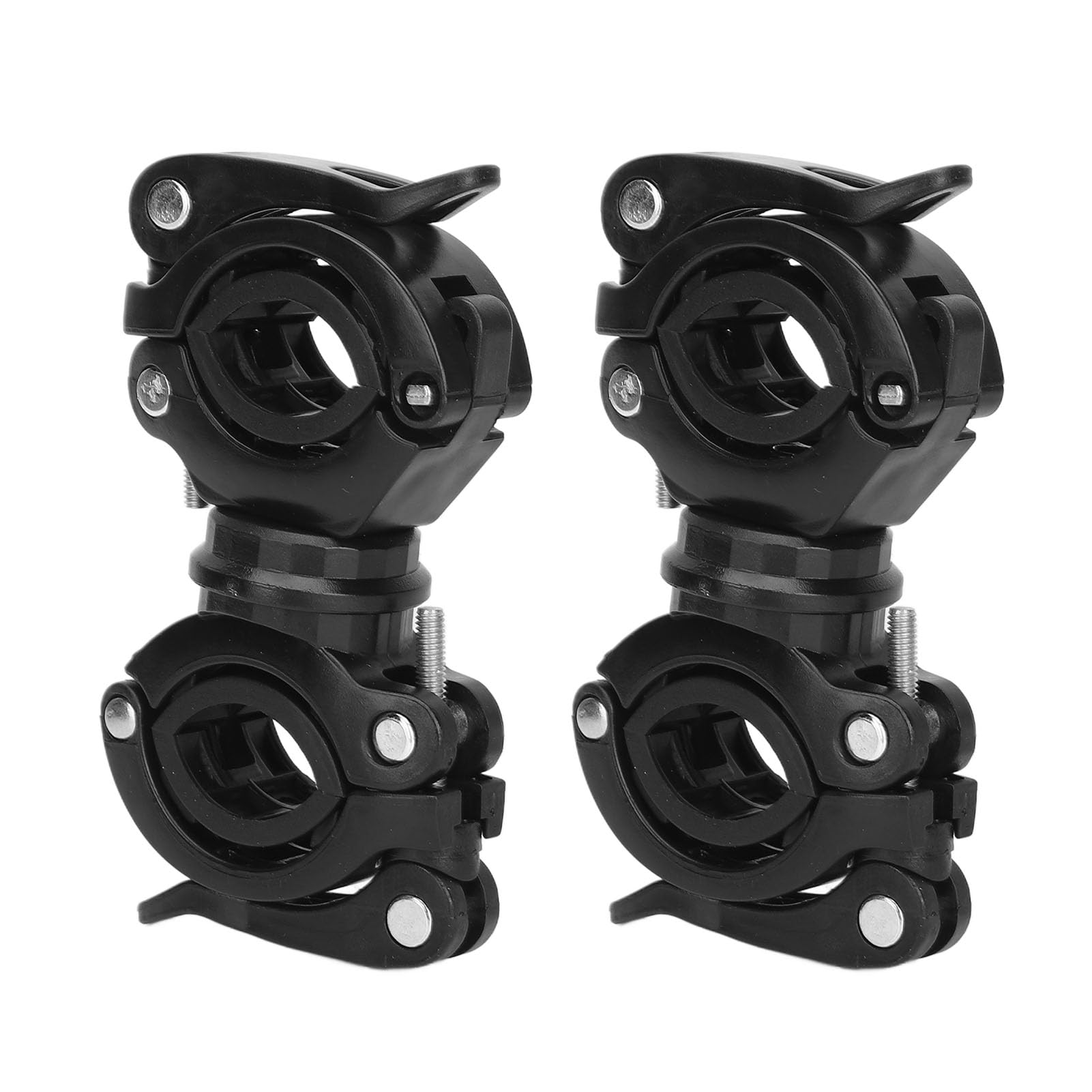 Walking Stick Cane Drive Rollator, Safety Rotate Stick Cane Drive Rollator Accessory Universal for Daily Life (Pure Black)