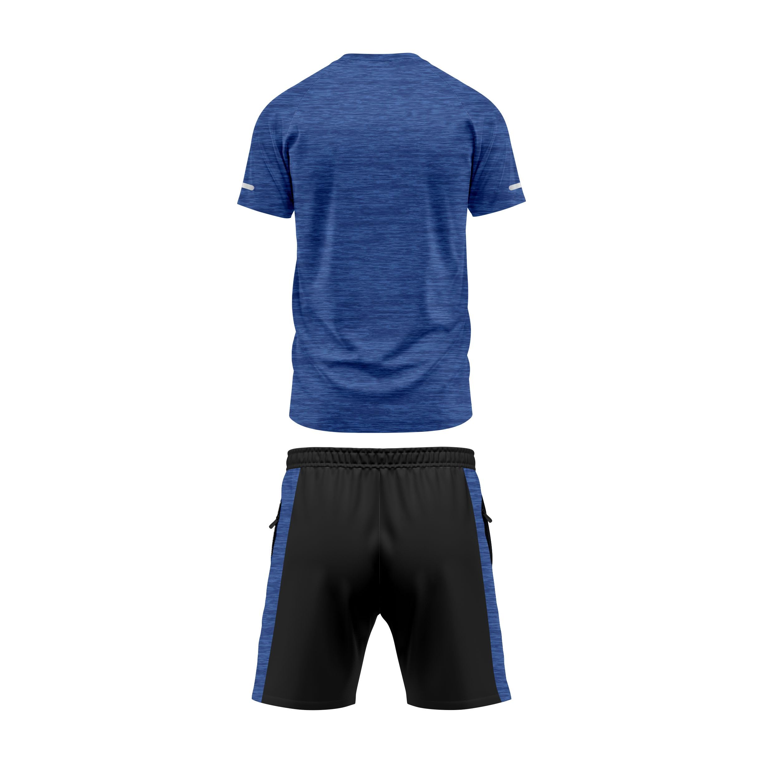 TORO ACTIVA Set da palestra da uomo melange a maniche corte ad asciugatura rapida sportivo casual maglietta pantaloncini da allenamento tuta traspirante Activewear per corsa fitness sollevamento pesi