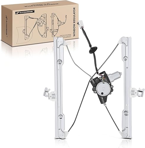 A-Premium Elevalunas eléctrico con motor compatible con Nissan Maxima 2004 2005 2006 2007 2008 Sedán, lado delantero izquierdo del conductor