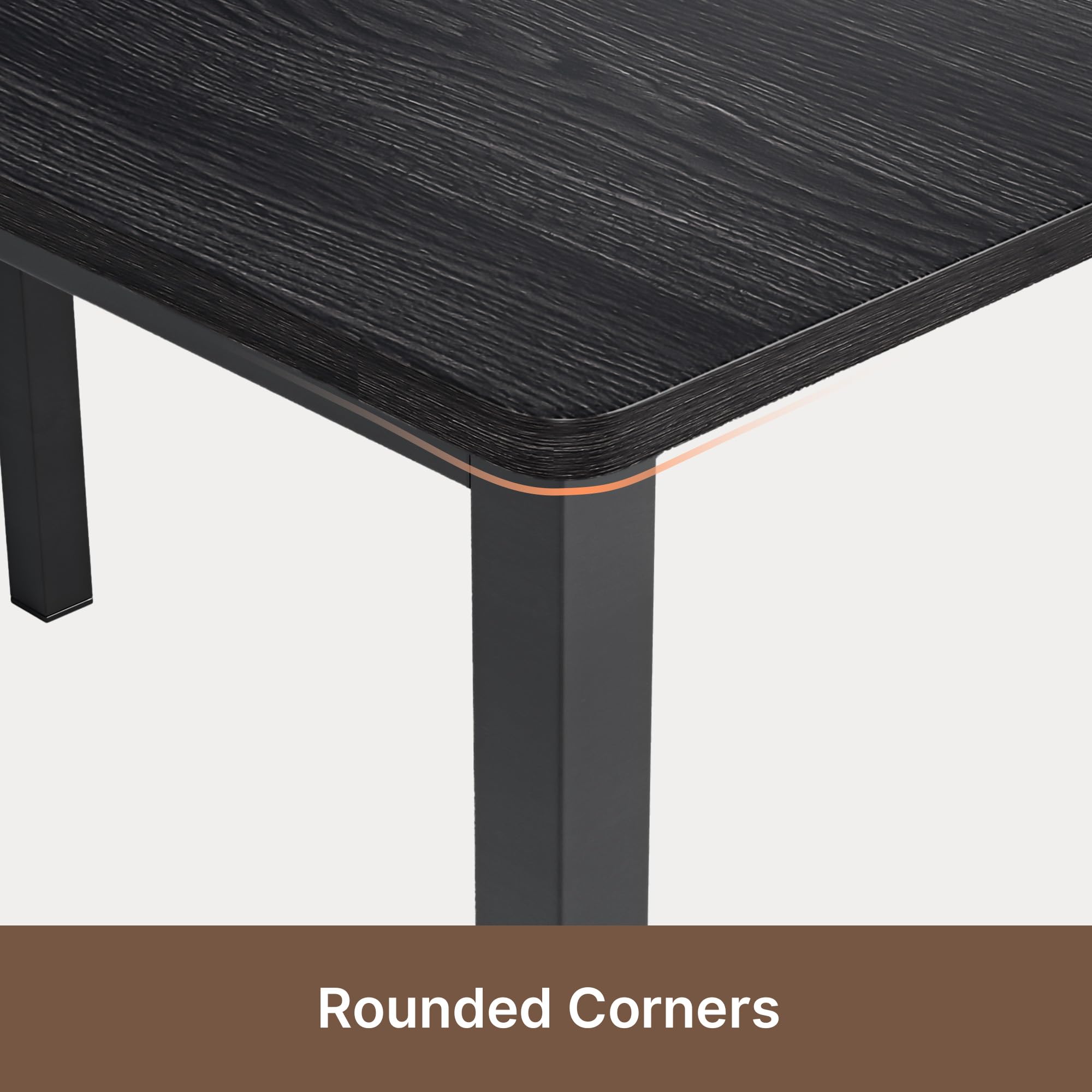 Xbro Conjunto Mesa y Sillas 6 Personas Extensible, Mesa Comedor con 6 Sillas, Ahorro de Espacio, Estructura Metálica Estable, Fácil de Montar, Cocina Comedor 110–140 cm