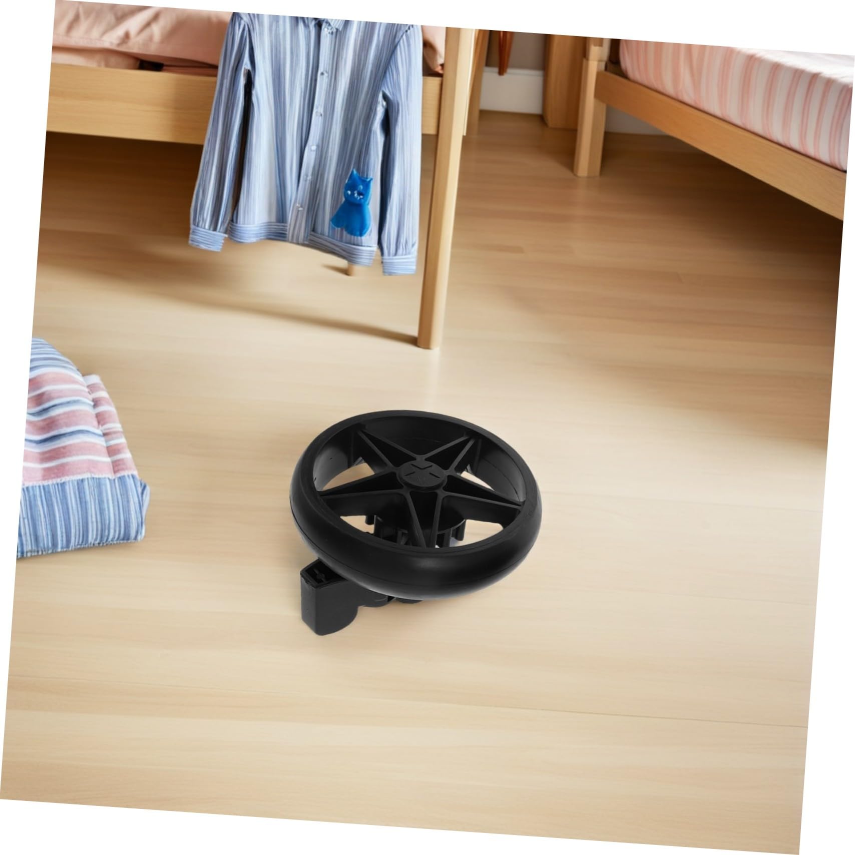 2 Pièces accessoires de poussette roues pivotantes roulettes pivotantes Black