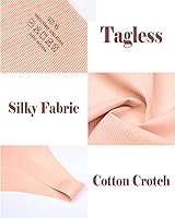 Vista 2 de Tangas invisibles sin costuras para mujer, ropa interior invisible, paquete de 5