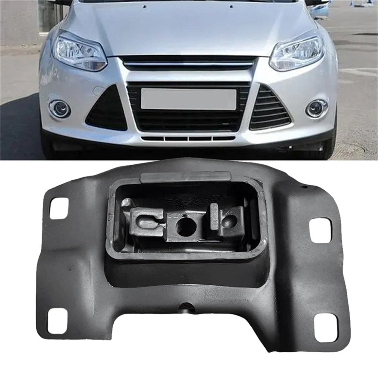 Wspornik Mocowania Silnika Pasuje do Forda Focusa Mk2 Mk3 2009-2013, gumowy uchwyt skrzyni biegów, akcesoria montażowe, poduszka silnika samochodu 7M51-7M121-NA