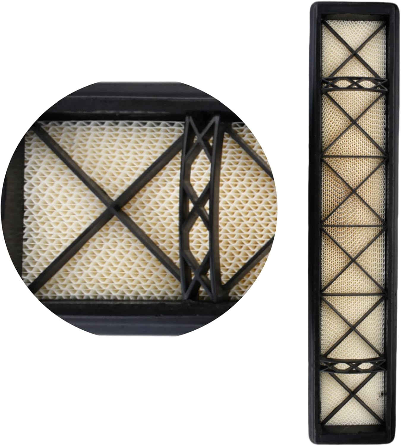 High Flow Engine Air Filter Compatible with Freightliner Cascadia 2008-2017,122SD 2014-2016,Coronado 2010-2016 Replaces AF27879 CA5790 83478 P618478 CA11249 LAF6260(2PCS)