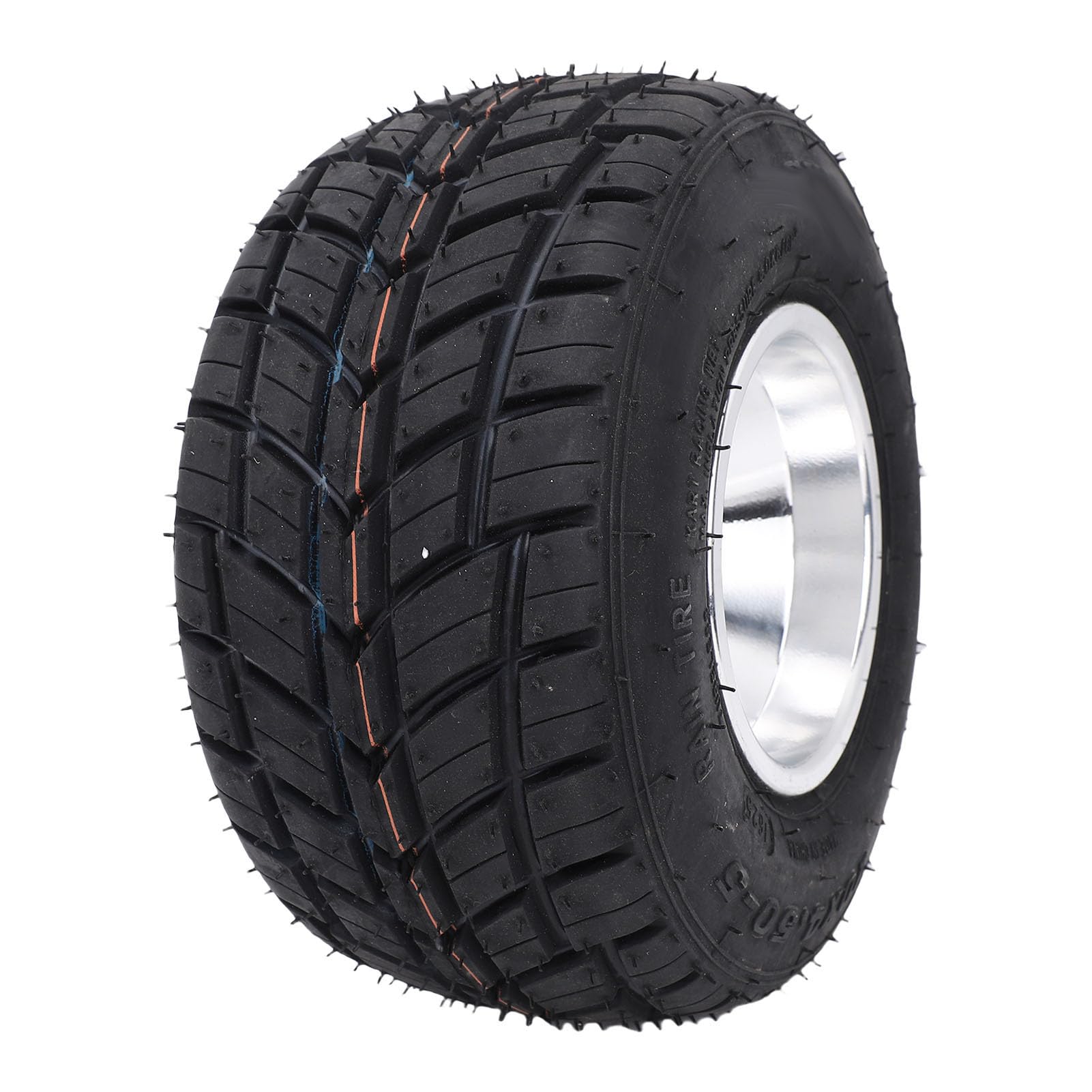 Keenso 10 x 4,50 5 opony przednie, 4PR bezdętkowe zabezpieczenie przed przebiciem, wzmocniona struktura, z felgą ze stopu aluminium, do ATV, UTV, SxS, Cart Go Kart