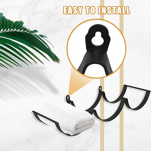 Miniatura 5 de STOBAZA Soporte para toallas de papel para baño, estante de pañuelos montado en la pared, estante decorativo para toallas de cocina