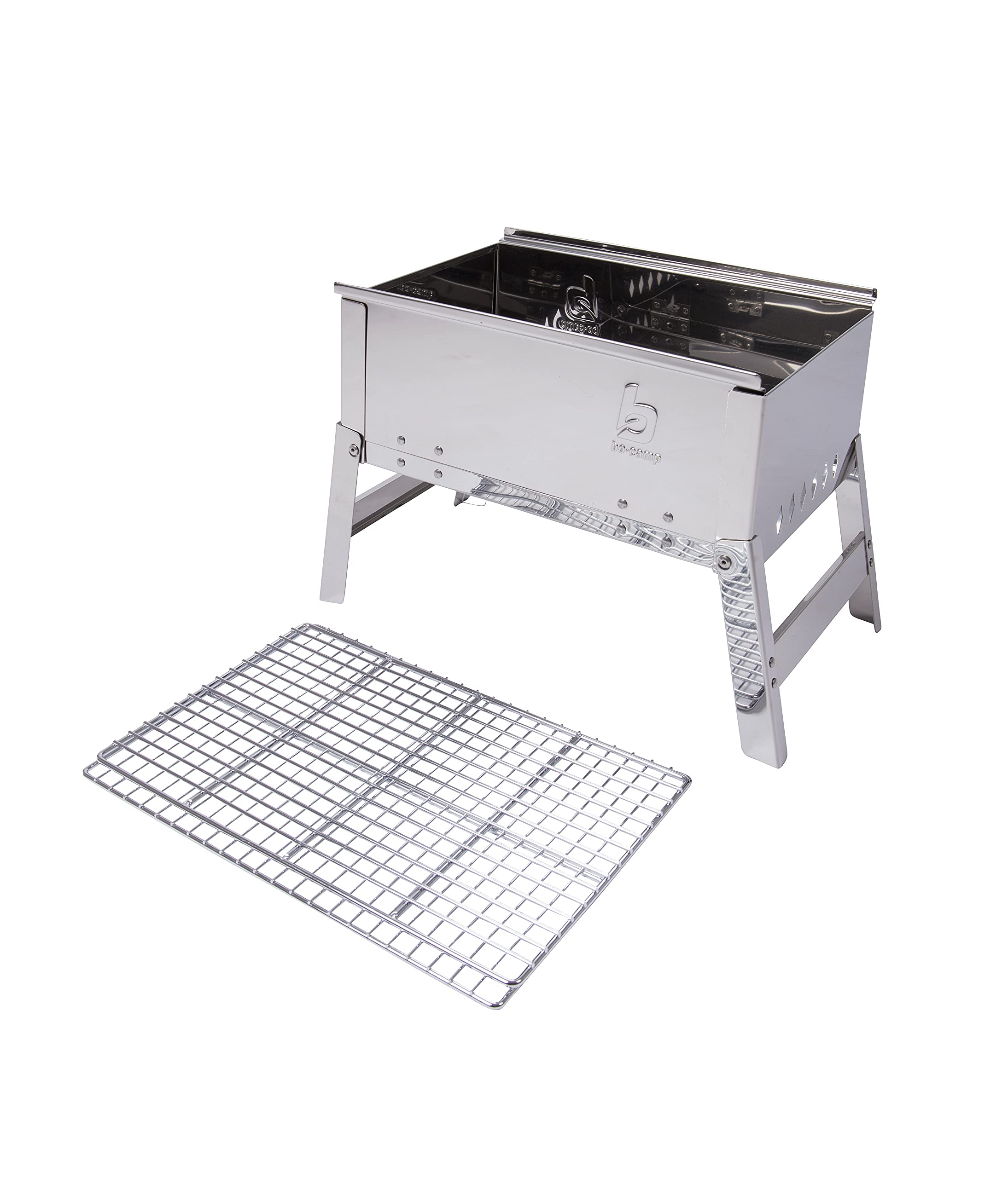 Bo-Camp - Grill - Kompaktowy - Deluxe - RVS