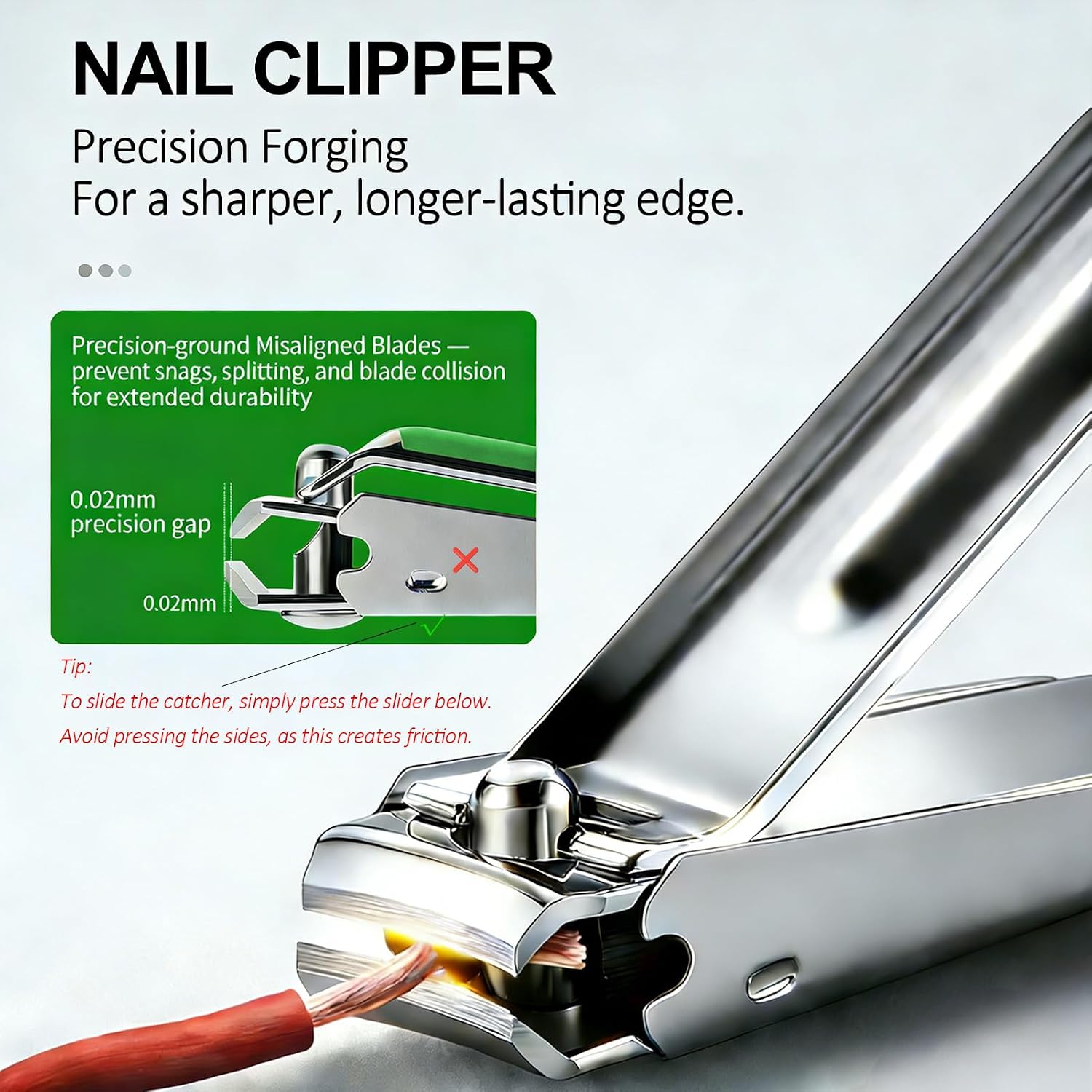 9-in-1 Manicure and Pedicure Kit for Men & Women, Travel Nail Clipper Set with Stainless Steel Tools & Glass Nail File, Portable Grooming Kit in PU Leather Case, Personal Care Gift