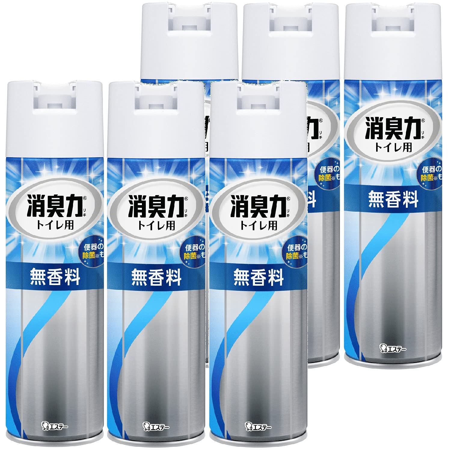 【まとめ買い】トイレの消臭力スプレー トイレ用 無香料 330ml×6個 トイレ 消臭スプレー 消臭剤 消臭 芳香剤
